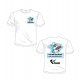 T Shirt Blanc  manches courtes Forum motards de france