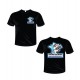 T Shirt Noir manches courtes Forum motards de france