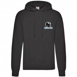 Sweat shirt simple capuche Noir ammdf homme