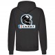 Sweat shirt simple capuche Noir ammdf homme