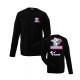 T Shirt noir  manches longues Forum motardes de france