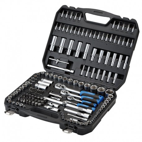 Coffret compact BETA 11 douilles 6 pans, 21 embouts et 7 accessoires