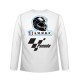 T Shirt Blanc  manches longues Forum motards de france