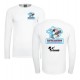 T Shirt Blanc  manches longues Forum motards de france