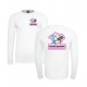 T Shirt Blanc  manches longues Forum motardes de france